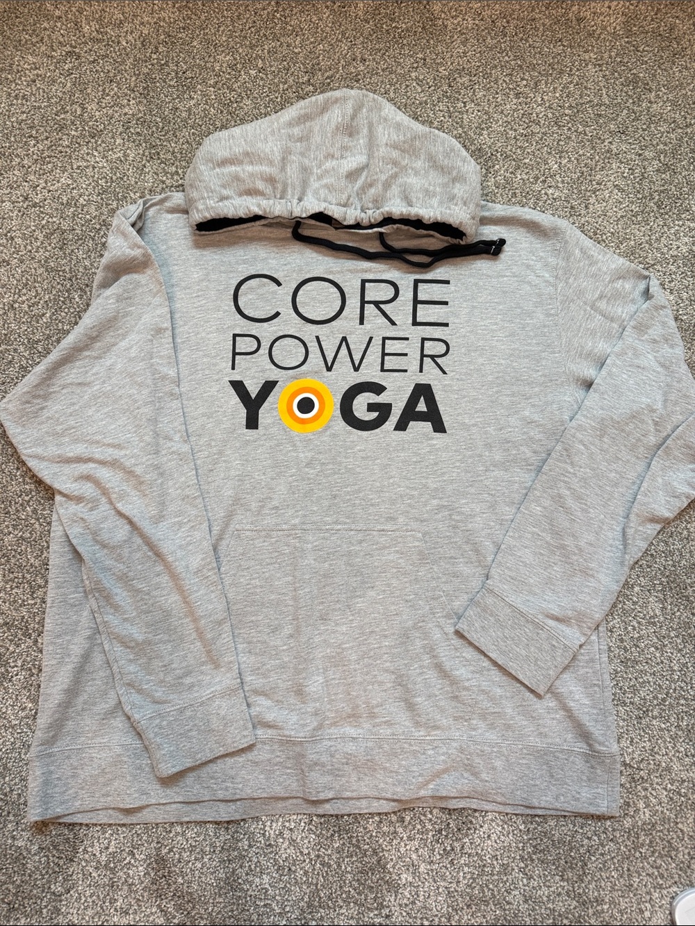 Men's Gray Crewneck Hoodie